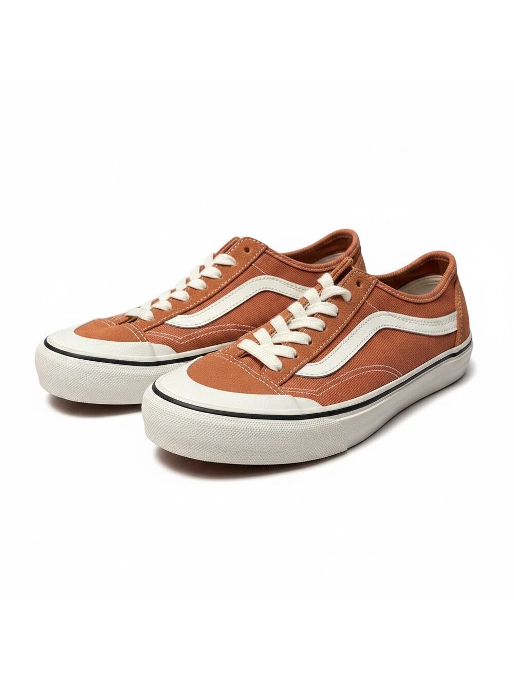 Vans Old Skool Rust Brown Suede Canvas UltraCush Sneakers Women’s 6
